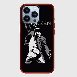 Чехол для iPhone 13 Pro Queen Star, цвет: 3D-красный