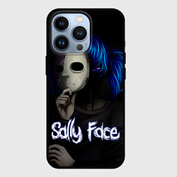 Чехол для iPhone 13 Pro Sally Face: Dark Mask, цвет: 3D-черный