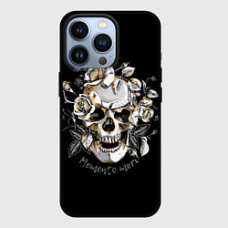 Чехол для iPhone 13 Pro Memento Mori, цвет: 3D-черный