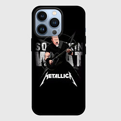 Чехол iPhone 13 Pro Metallica black