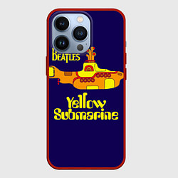 Чехол для iPhone 13 Pro The Beatles: Yellow Submarine, цвет: 3D-красный