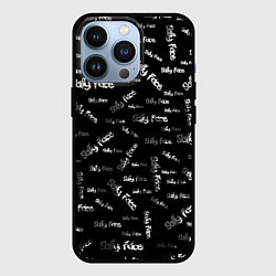 Чехол для iPhone 13 Pro Sally Face: Black Pattern, цвет: 3D-черный