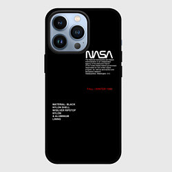 Чехол для iPhone 13 Pro NASA, цвет: 3D-черный