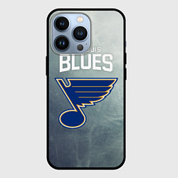 Чехол для iPhone 13 Pro St Louis Blues, цвет: 3D-черный