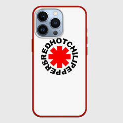 Чехол для iPhone 13 Pro RED HOT CHILI PEPPERS, цвет: 3D-красный