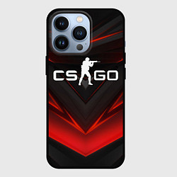 Чехол для iPhone 13 Pro CS GO logo, цвет: 3D-черный