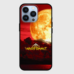 Чехол для iPhone 13 Pro Warframe logo game, цвет: 3D-черный
