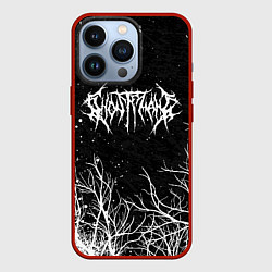 Чехол для iPhone 13 Pro GHOSTEMANE, цвет: 3D-красный