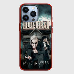 Чехол для iPhone 13 Pro LINDEMANN: Skills in Pills, цвет: 3D-красный