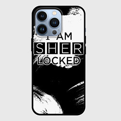 Чехол для iPhone 13 Pro Sherlock, цвет: 3D-черный