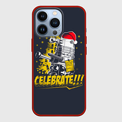 Чехол для iPhone 13 Pro Doctor Who, цвет: 3D-красный