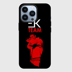 Чехол для iPhone 13 Pro ЕГОР КРИД TEAM, цвет: 3D-черный