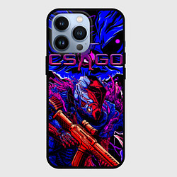 Чехол для iPhone 13 Pro CS GO hyper beast IMBAskin, цвет: 3D-черный