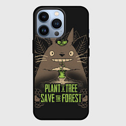Чехол для iPhone 13 Pro Plant a tree Save the forest, цвет: 3D-черный