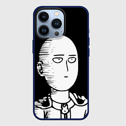 Чехол для iPhone 13 Pro ONE-PUNCH MAN, цвет: 3D-тёмно-синий