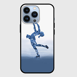 Чехол для iPhone 13 Pro Фигурное катание, цвет: 3D-черный