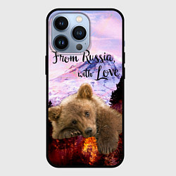 Чехол для iPhone 13 Pro Из России с любовью, цвет: 3D-черный