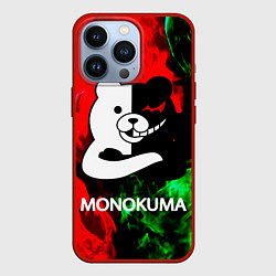 Чехол для iPhone 13 Pro MONOKUMA, цвет: 3D-красный