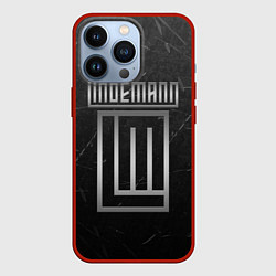 Чехол для iPhone 13 Pro LINDEMANN, цвет: 3D-красный