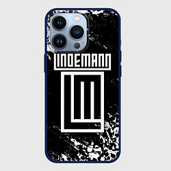 Чехол для iPhone 13 Pro LINDEMANN, цвет: 3D-тёмно-синий
