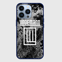 Чехол для iPhone 13 Pro LINDEMANN, цвет: 3D-тёмно-синий