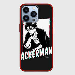 Чехол для iPhone 13 Pro Ackerman, цвет: 3D-красный