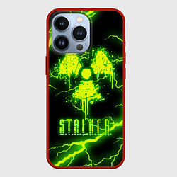 Чехол для iPhone 13 Pro STALKER 2, цвет: 3D-красный