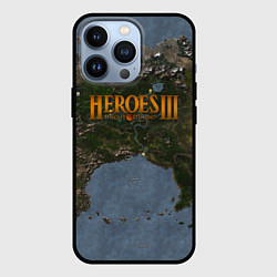Чехол для iPhone 13 Pro ГЕРОИ 3, цвет: 3D-черный