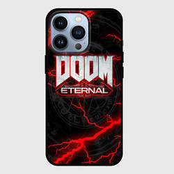 Чехол для iPhone 13 Pro DOOM ETERNAL, цвет: 3D-черный
