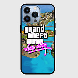 Чехол для iPhone 13 Pro GRAND THEFT AUTO:VICE CITY, цвет: 3D-черный