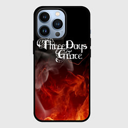 Чехол для iPhone 13 Pro Three Days Grace, цвет: 3D-черный