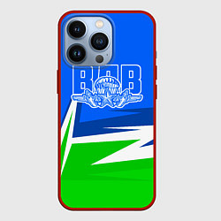 Чехол для iPhone 13 Pro ВДВ, цвет: 3D-красный