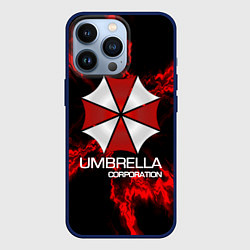 Чехол для iPhone 13 Pro UMBRELLA CORP, цвет: 3D-тёмно-синий