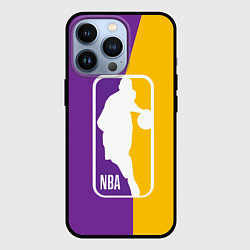 Чехол для iPhone 13 Pro NBA Kobe Bryant, цвет: 3D-черный