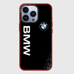 Чехол для iPhone 13 Pro BMW, цвет: 3D-красный