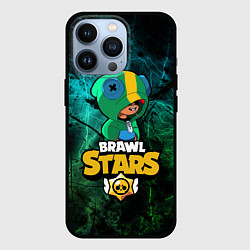 Чехол для iPhone 13 Pro Brawl Stars, цвет: 3D-черный