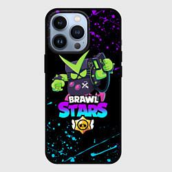 Чехол для iPhone 13 Pro BRAWL STARS VIRUS 8-BIT, цвет: 3D-черный