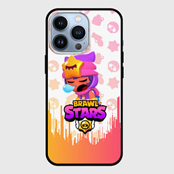 Чехол для iPhone 13 Pro BRAWL STARS SANDY, цвет: 3D-черный