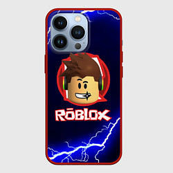 Чехол для iPhone 13 Pro ROBLOX, цвет: 3D-красный