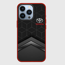 Чехол для iPhone 13 Pro TOYOTA, цвет: 3D-красный