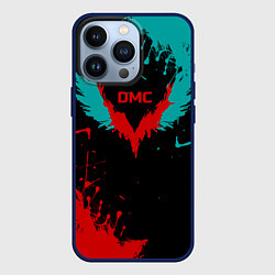 Чехол для iPhone 13 Pro DMC, цвет: 3D-тёмно-синий