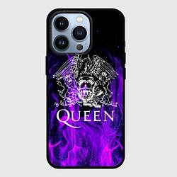 Чехол для iPhone 13 Pro QUEEN, цвет: 3D-черный