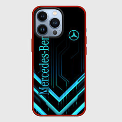 Чехол для iPhone 13 Pro Mercedes-Benz, цвет: 3D-красный