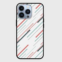 Чехол для iPhone 13 Pro Геометрический стиль, цвет: 3D-черный