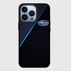 Чехол для iPhone 13 Pro SUBARU, цвет: 3D-черный