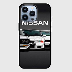 Чехол для iPhone 13 Pro NISSAN, цвет: 3D-черный