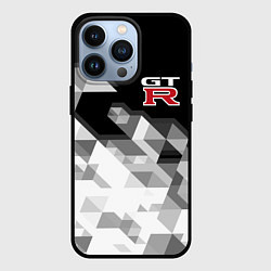 Чехол для iPhone 13 Pro NISSAN GTR, цвет: 3D-черный