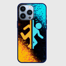 Чехол для iPhone 13 Pro PORTAL, цвет: 3D-тёмно-синий
