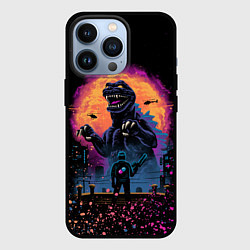 Чехол для iPhone 13 Pro GODZILLA, цвет: 3D-черный