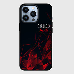 Чехол для iPhone 13 Pro AUDI, цвет: 3D-черный